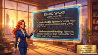 READING Wisdom John Chapter 18