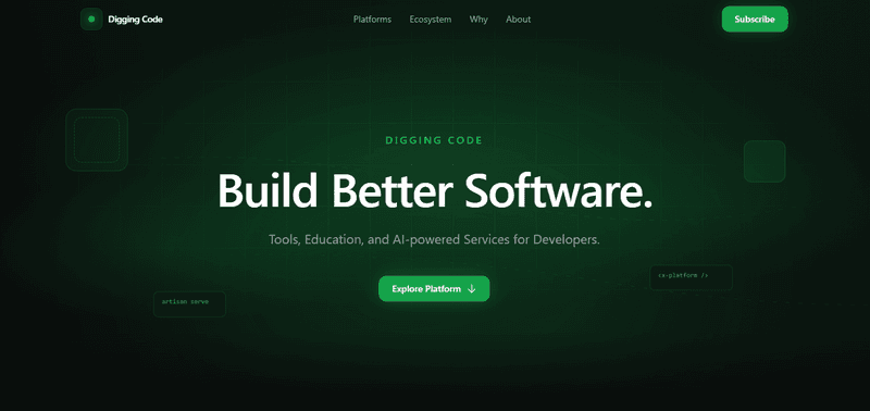 🌱 Digging Code: Beyond the Blog