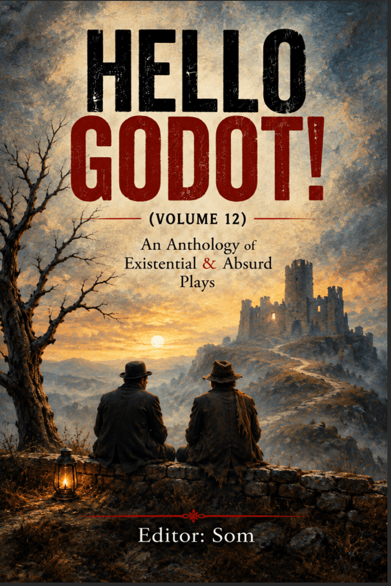 📢 NEW RELEASE! 📚  🎭 HELLO GODOT! (VOLUME 12) An Anthology of Existential & Absurd Plays