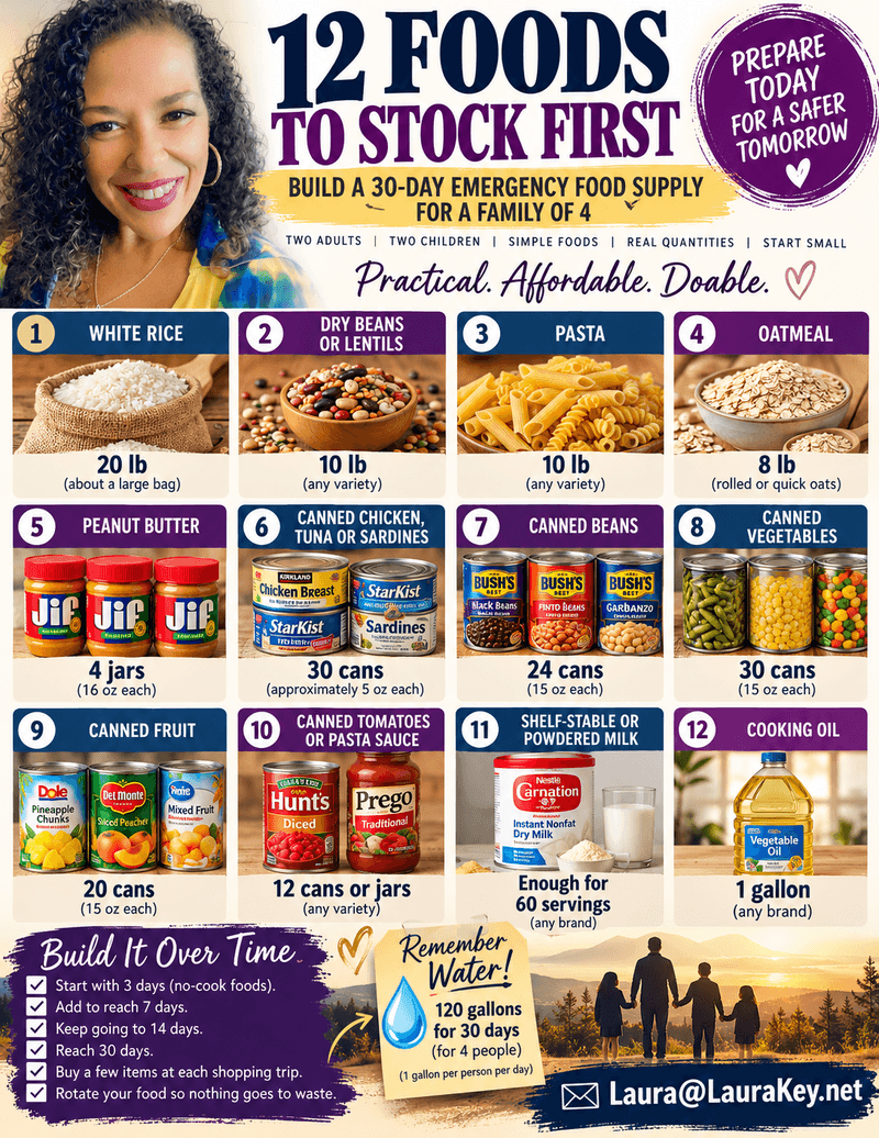 What If Your Family Had to Survive 30 Days on What’s in Your Pantry Right Now?