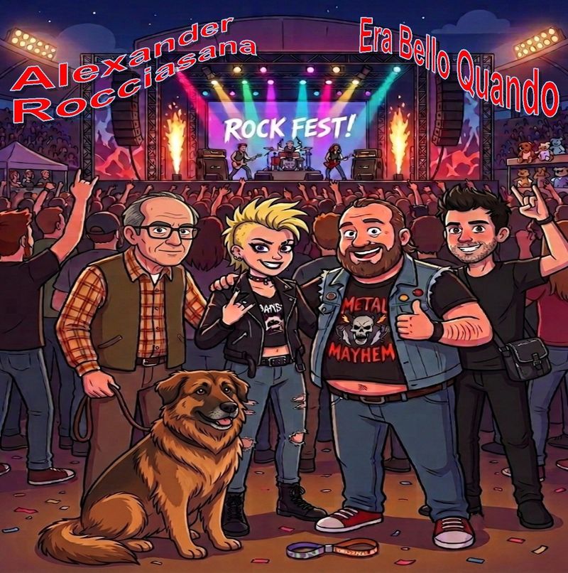 FUORI DA MOLTISSIME ORE "ERA BELLO QUANDO", LA NUOVA PRODUZIONE DI ALEXANDER ROCCIASANA!!!