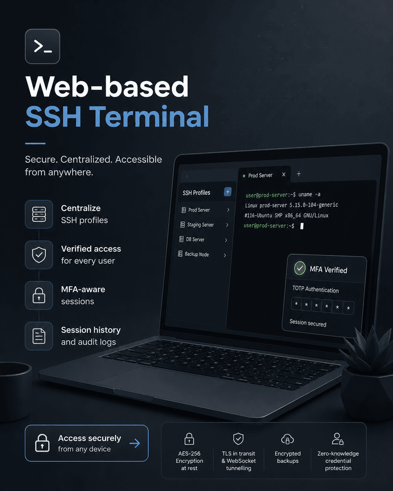 🚀 Introducing TermSSH — Your Terminal, Anywhere!
