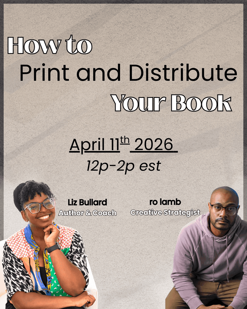 Author + Writer Workshop | How to get your books to readers