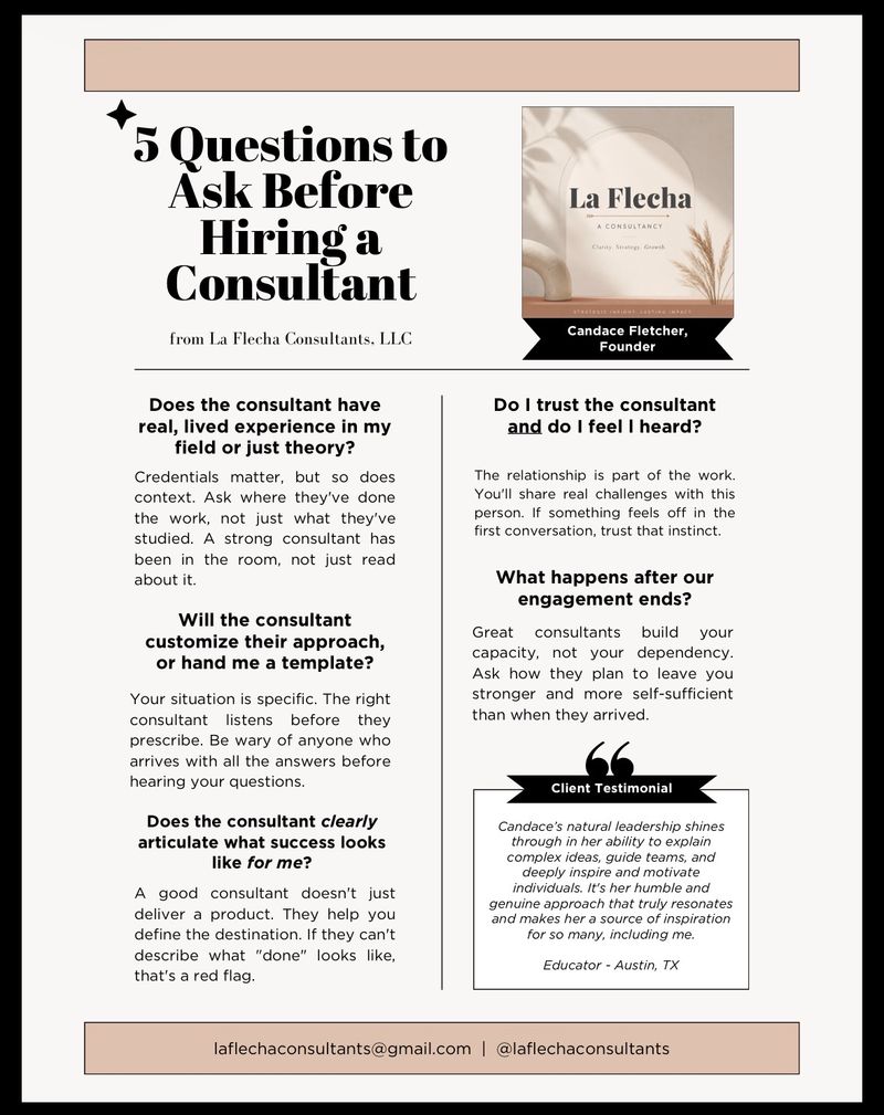 5 Questions to Consider Before Hiring a Consultant