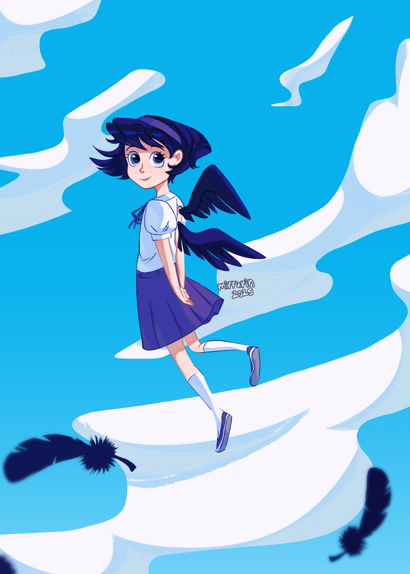 Into the sky