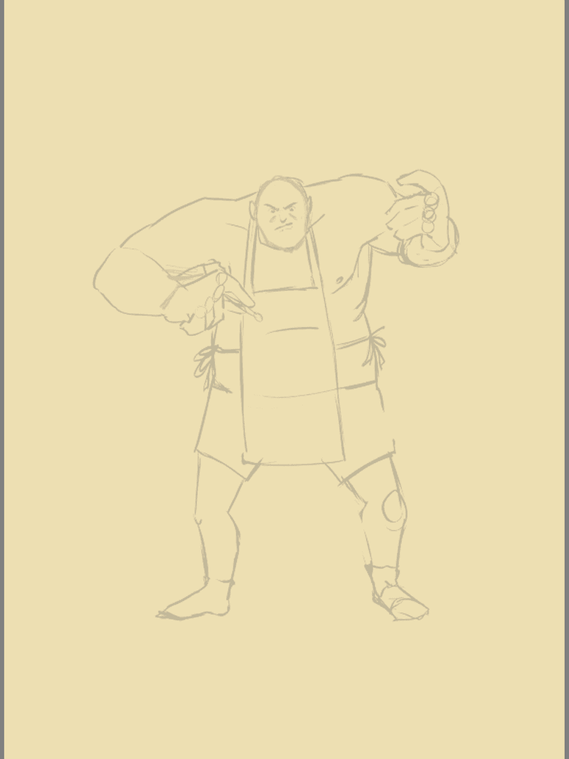 sketch preview day12 Chef Heavy