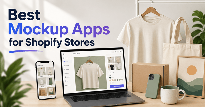 Best Mockup Apps for Shopify Stores