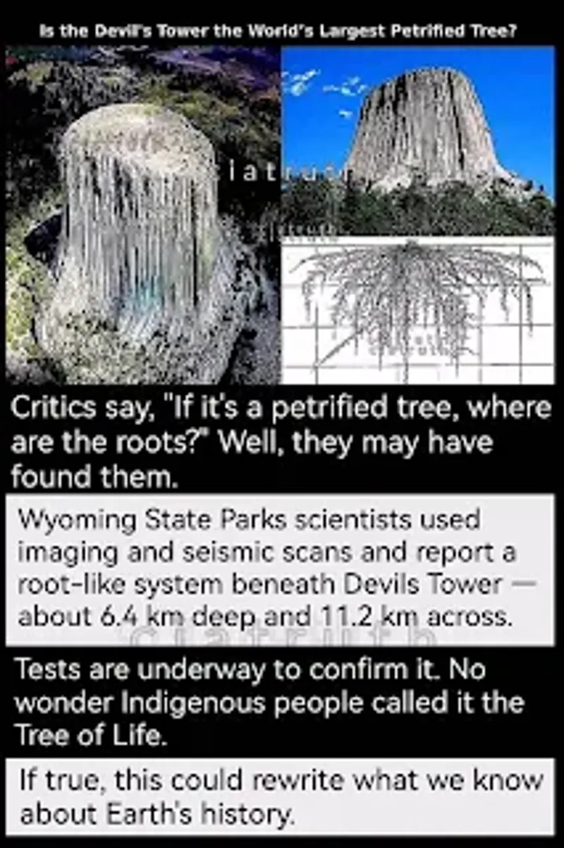 Devil Tower Giant Stump