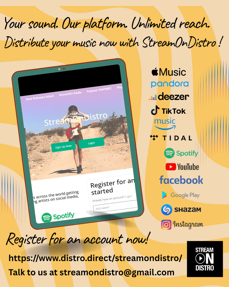 Your Sound. Our Platform. Unlimited Reach - StreamOnDistro