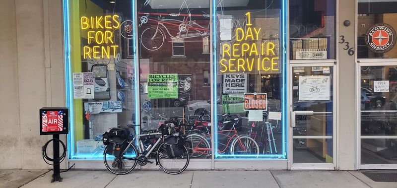 Passing through Ann Arbor 🚴