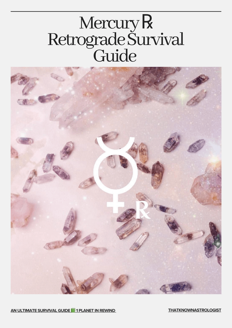 Mercury Rx Survival Guide!