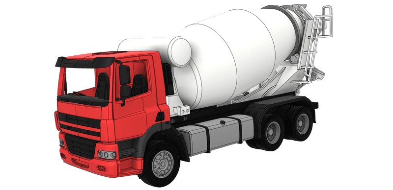 Early Access! Day Cab 6X4 Concrete Truck