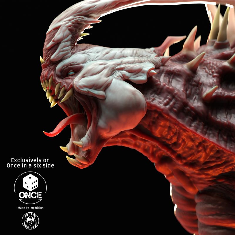 New STL download! IMP3DSION & Michael.. the monster 😂