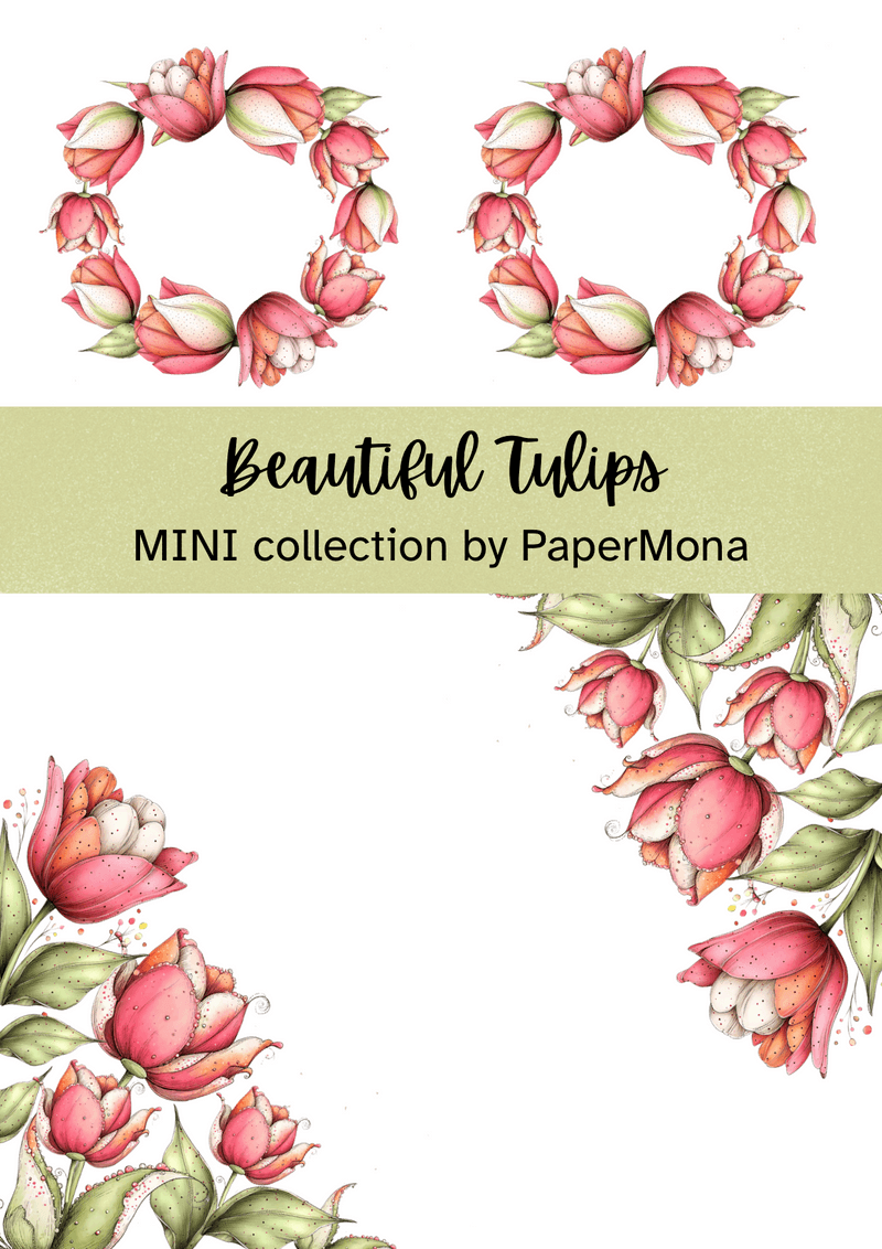 FREE Beautiful Tulips Digital Collection – Just for You! 🌷