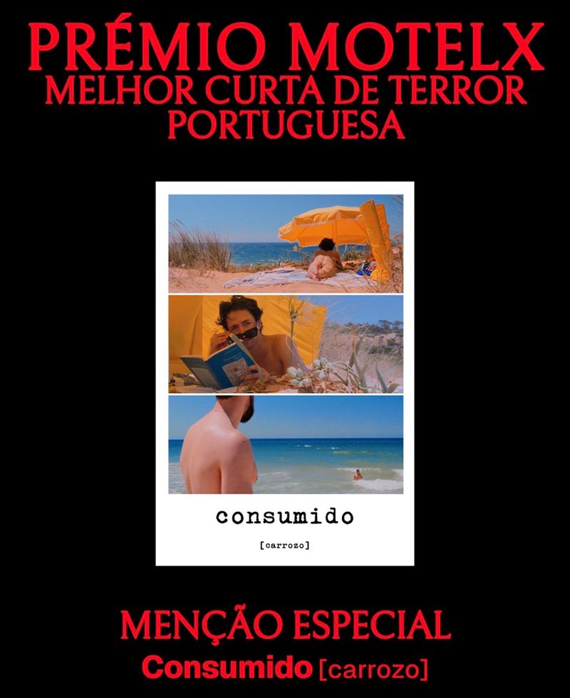 "consumido" awarded Special Mention for Best Portuguese Horror Short Film @ MOTELX!