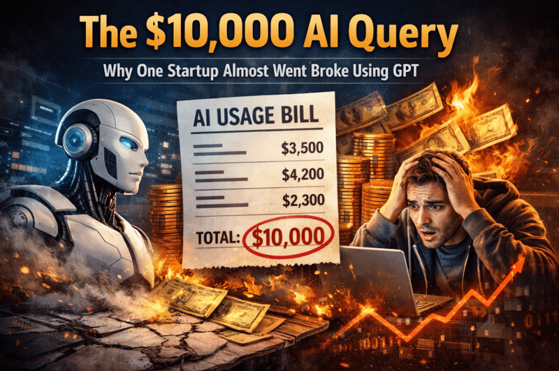 The $10,000 AI Query That Nearly Broke a Startup