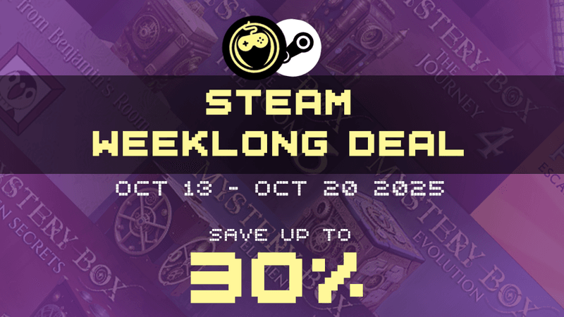 New Weeklong Deal on Steam, all 30% OFF!