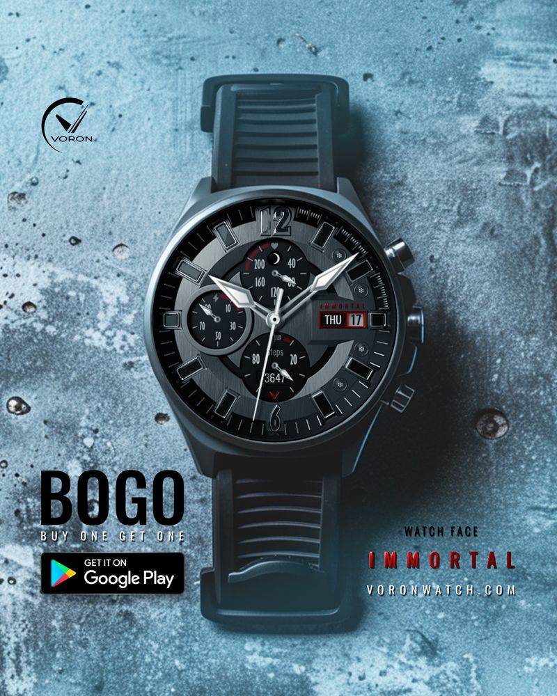⌚ IMMORTAL — built to make a statement.