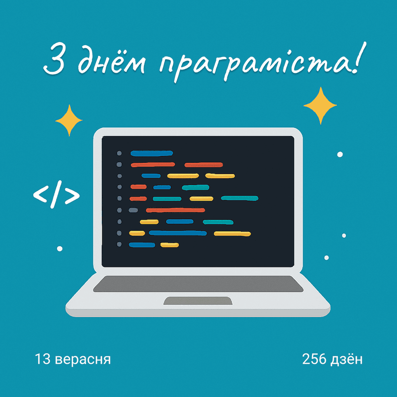Віншую ўсіх датычных з Днём праграміста! 🎉🎉🎉