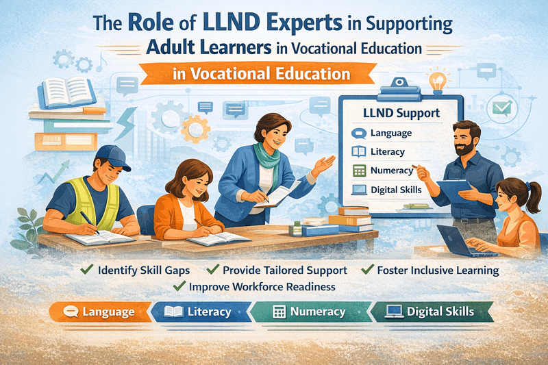The Role of LLND Experts in Supporting Adult Learners in Vocational Education