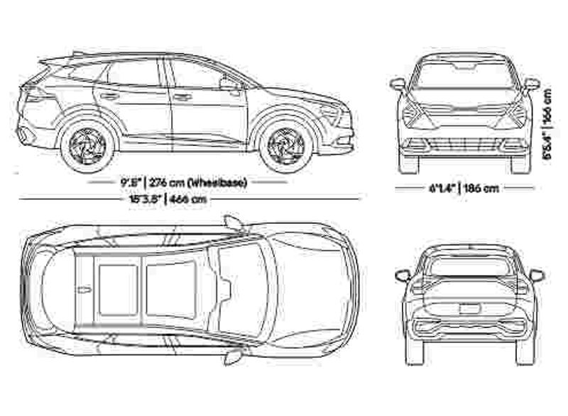 Added 2d drawings of cars of the world famous Korean automaker Kia.