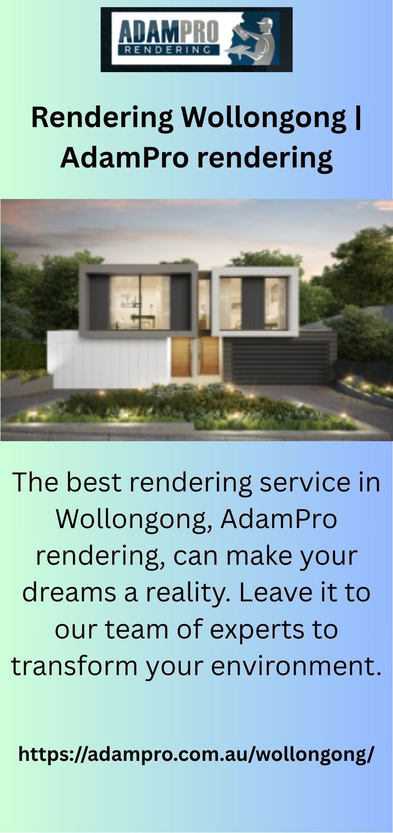Rendering Wollongong | AdamPro rendering