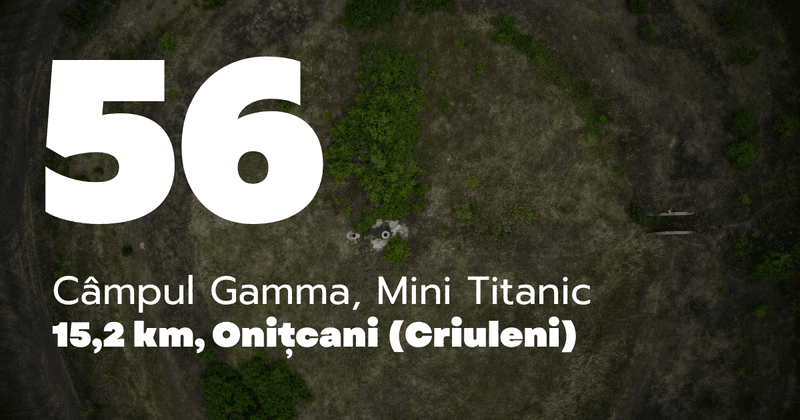 Onițcani, Criuleni - Câmpul Gamma, Mini Titanic și Parcul Memorial (#056)
