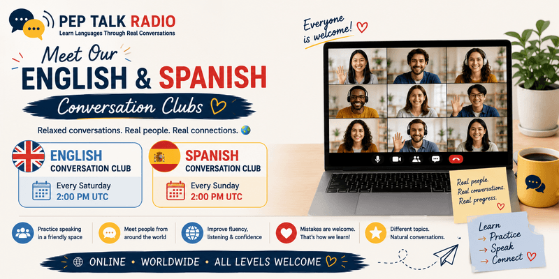 Meet Our English & Spanish Conversation Clubs