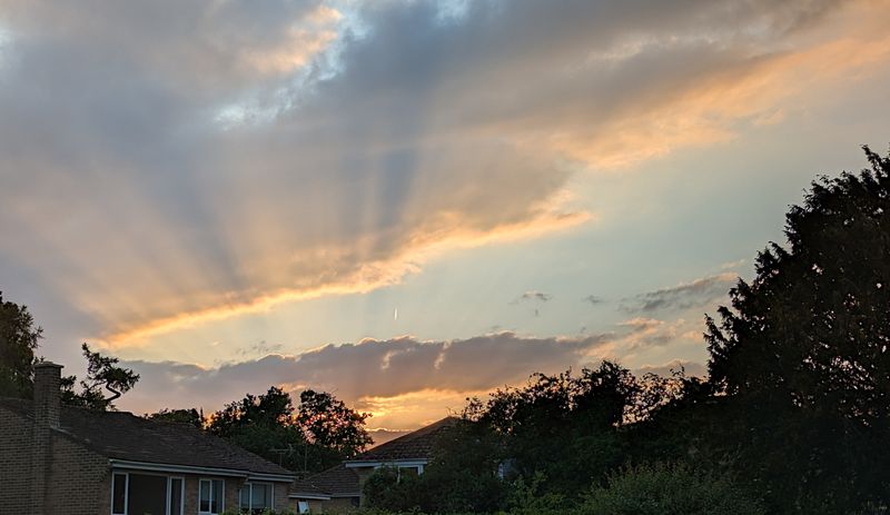 A glorious sunset