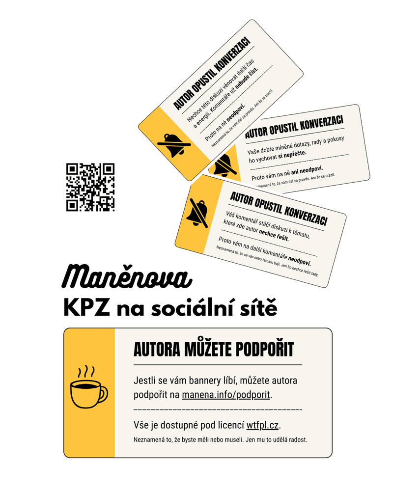 Maněnova KPZ pro sociální sítě