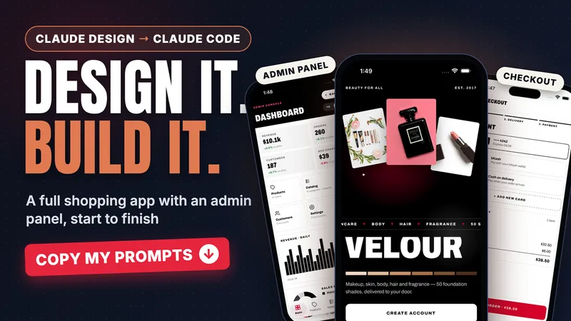 Claude Code built my shopping app in 70 minutes