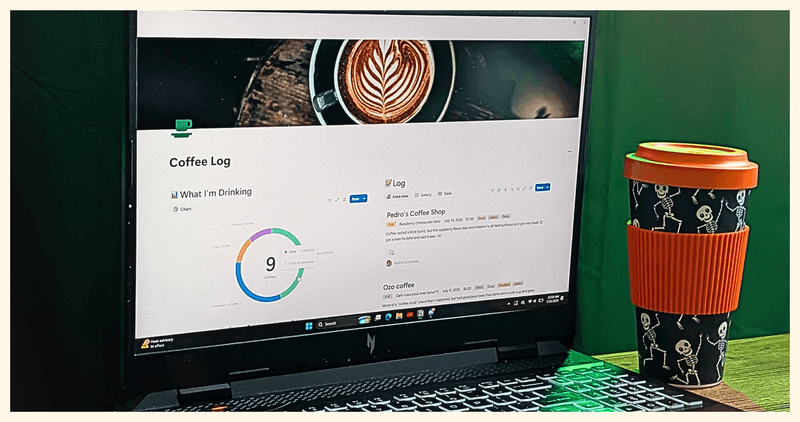 New Template Alert: The Coffee Log