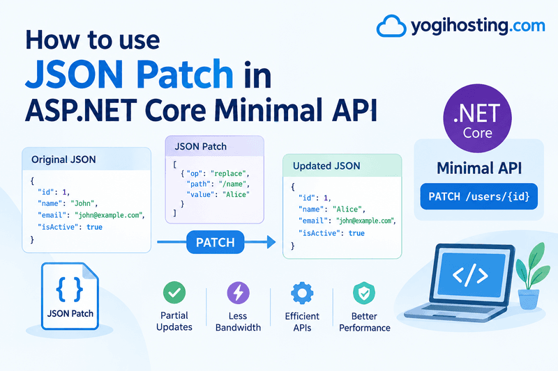 How to use JSON Patch in ASP.NET Core Minimal API