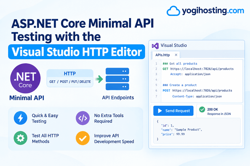 Effortless ASP.NET Core Minimal API Testing with the Visual Studio HTTP Editor