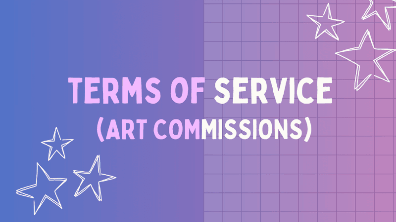 Terms of Service (Art Commissions)