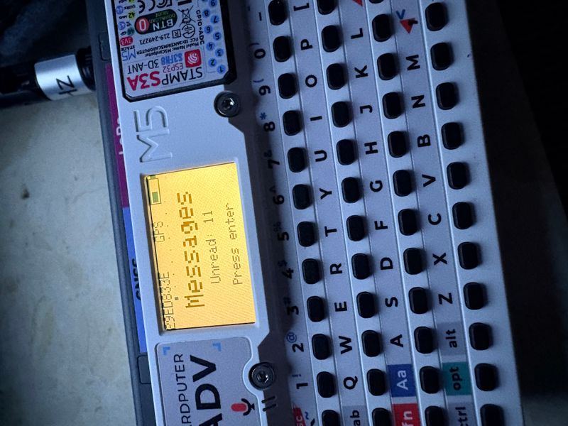 Meshcore for Cardputer ADV