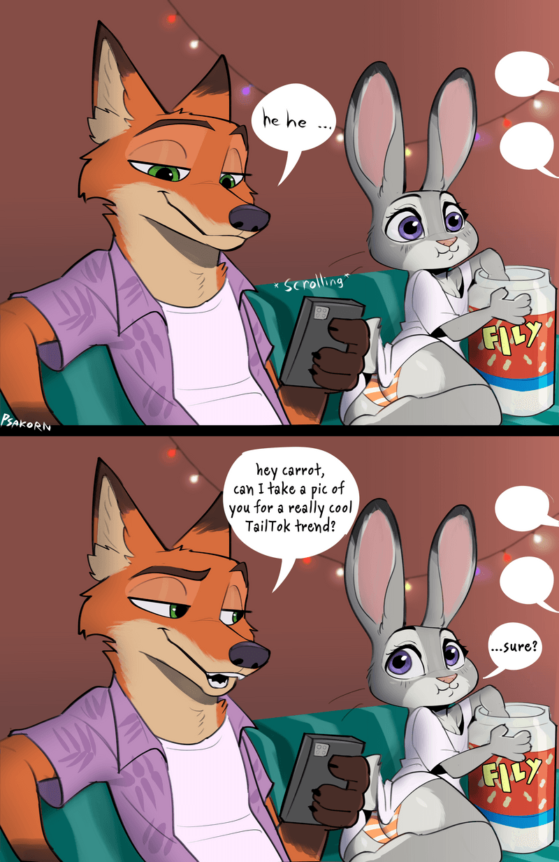 Partners bein silly