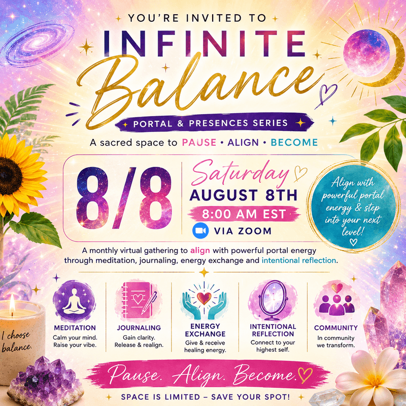 ♾️ AUGUST 2026: When Spiritual Growth Meets Real Life- Quick Guide