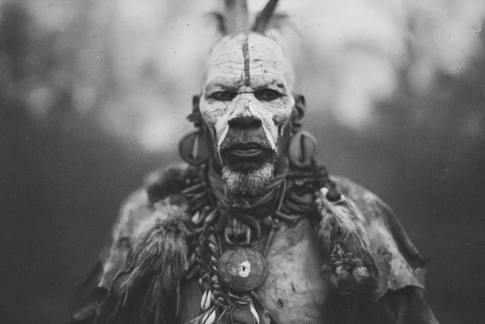 Midjourney 8.1 Tribal Face Paint — Michael Rabone - Buymeacoffee