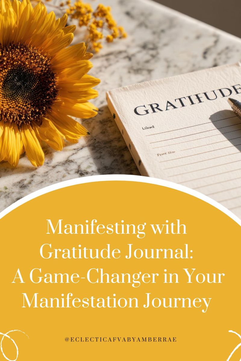 Check out my latest blog about Manifesting with a Gratitude Journal!!!