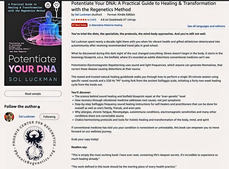 🧬 Experience the No. 1 Amazon Best Seller in Alternative Medicine Healing for Just .99