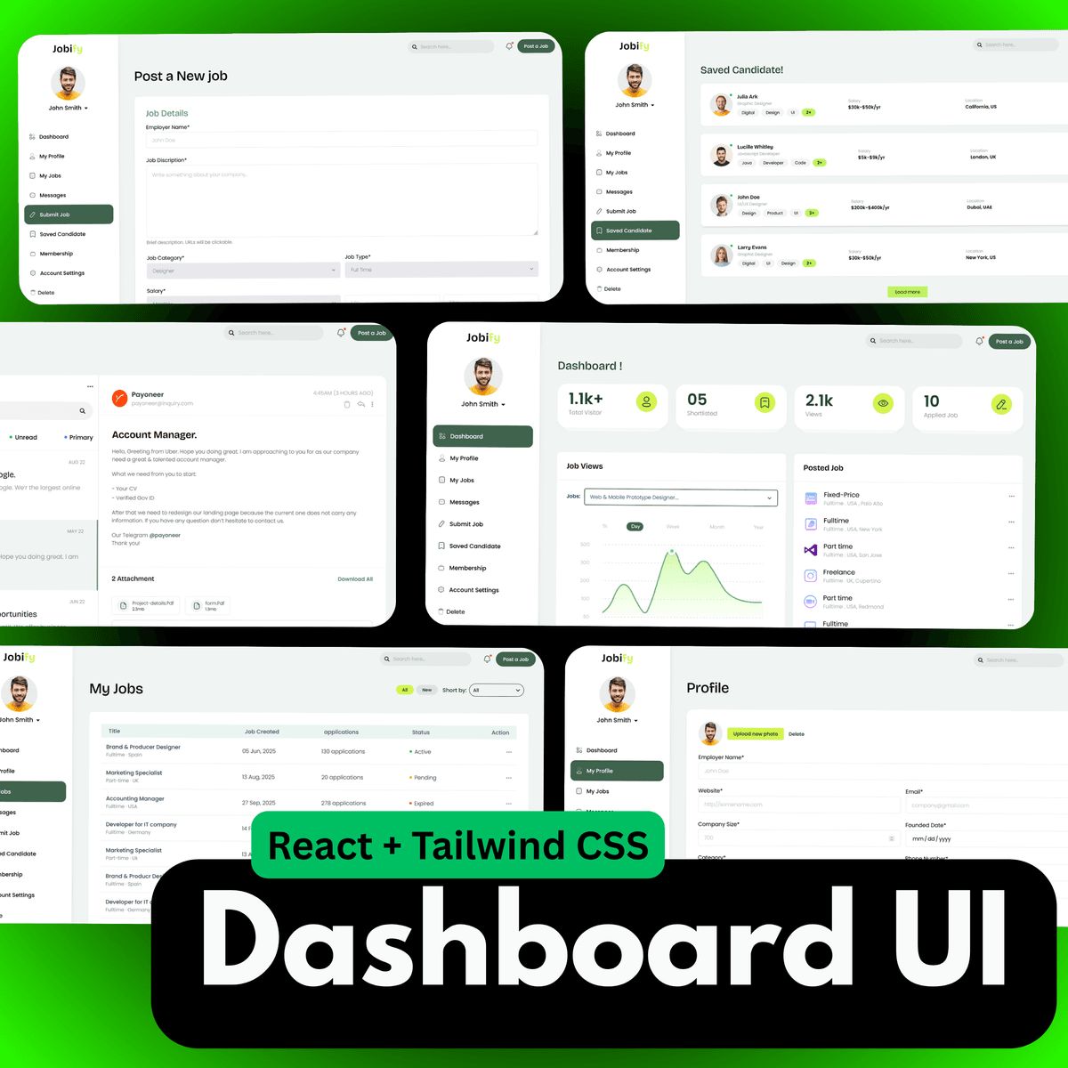 React JS Admin Template – Fully Responsive & Developer-Friendly ...