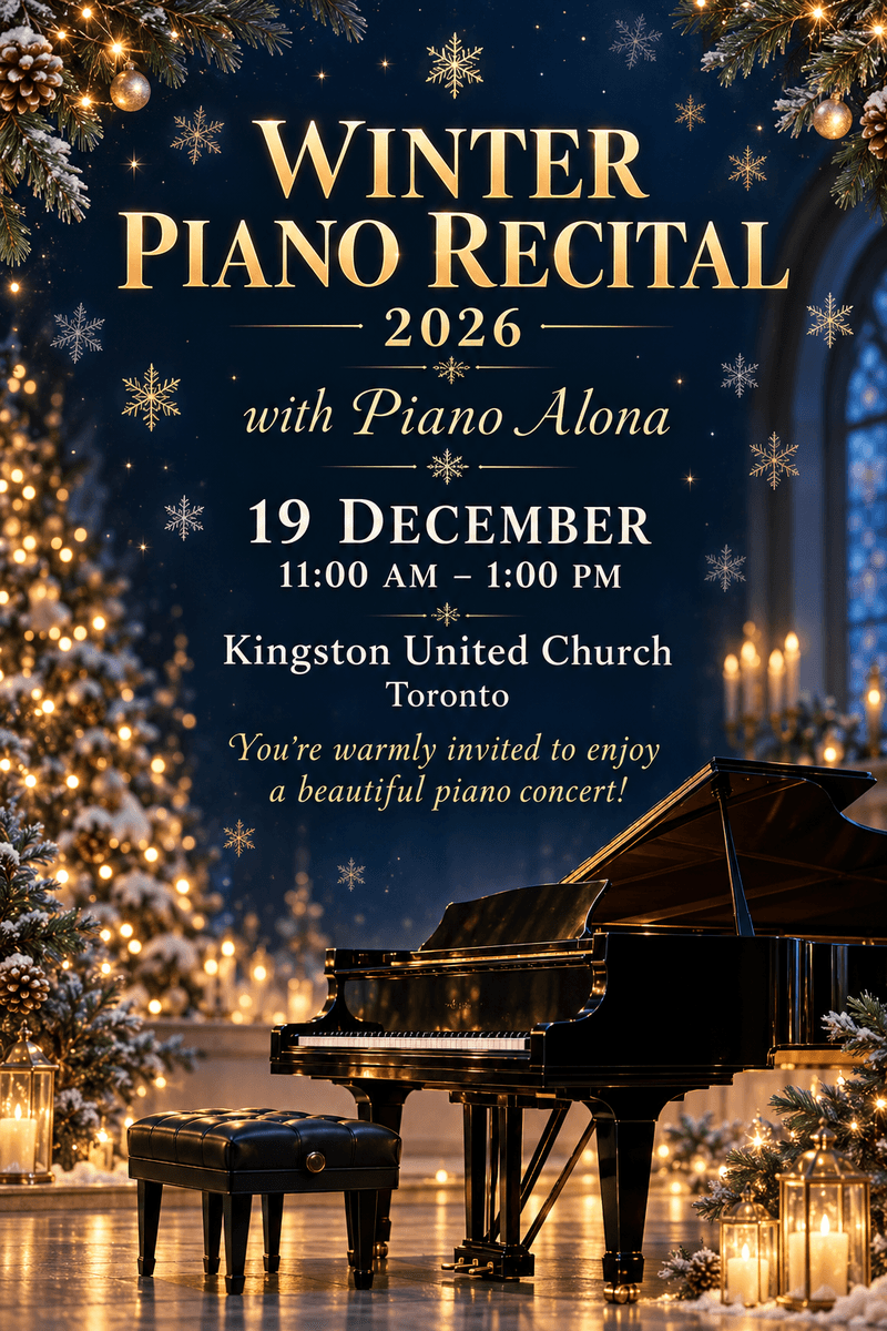 Winter Piano Recital 2026
