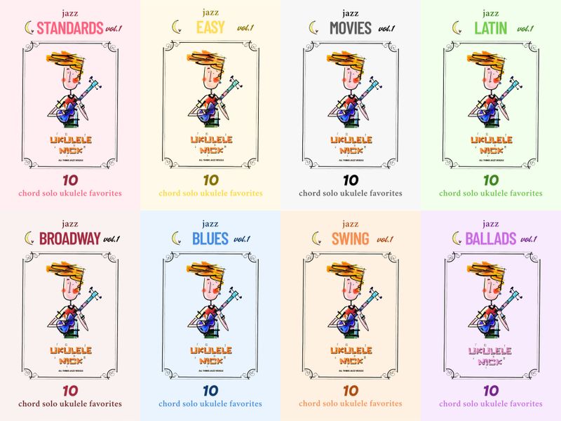 🖤Black Friday Jazz Ukulele Sale – 20% OFF All Books!