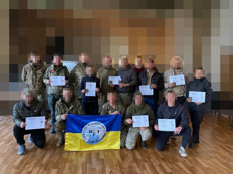 Graduated as a medic in Ukraine