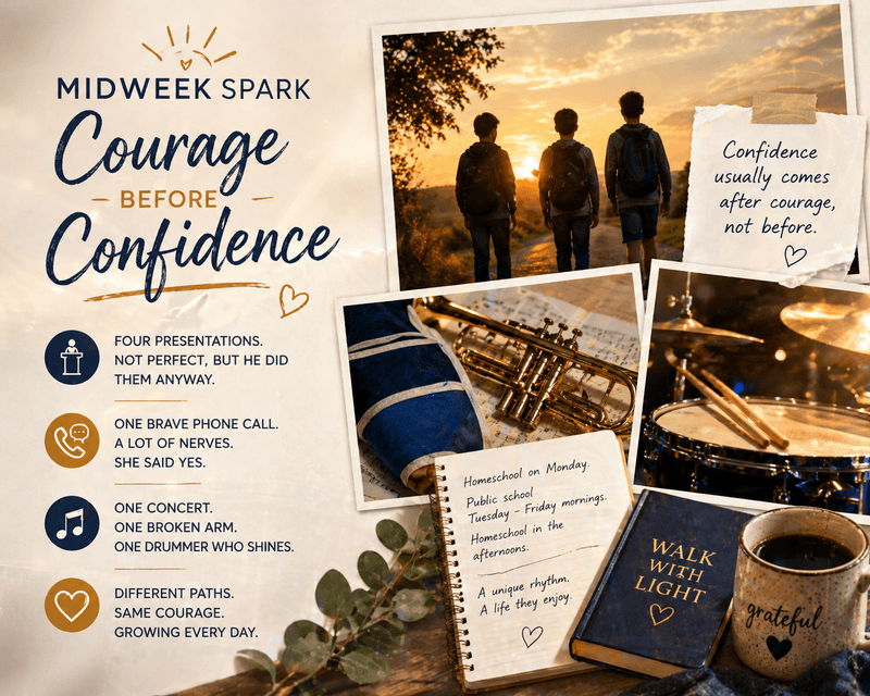 Courage Before Confidence