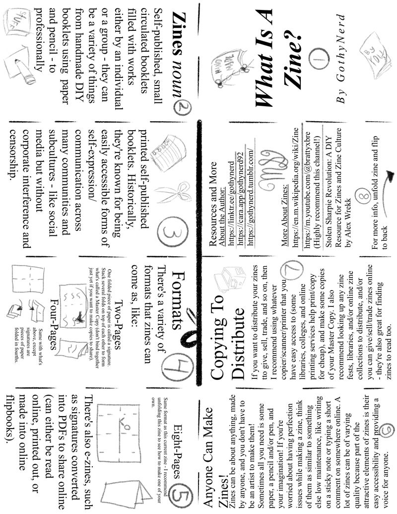 Free Printable Zine!!!