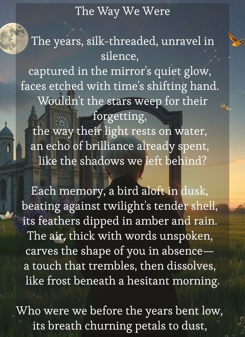 Poetry Mirror: "The Way We Were'"