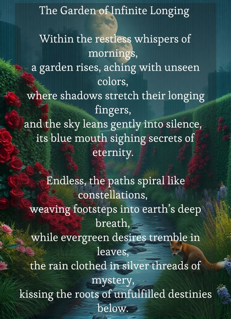 Poetry Mirror: "The Garden of Infinite Longing"
