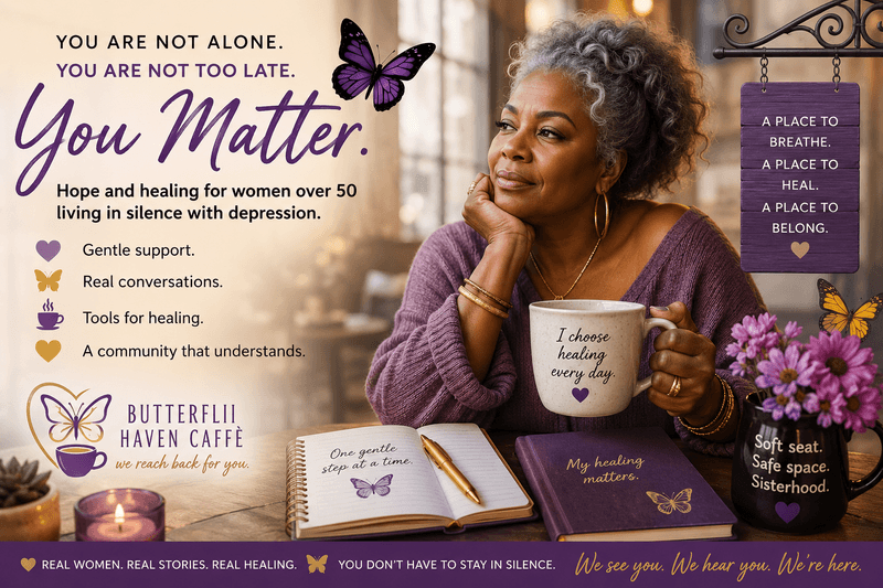 Women Over 50 Living in Silence with Depression: Gentle Support, Real Hope, and a Place to